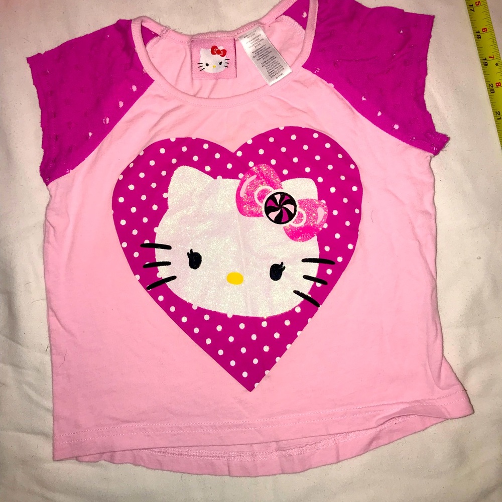 Hello Kitty girls shirt- size 7/8